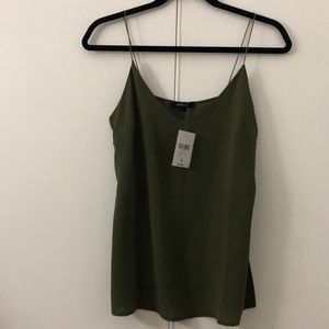 Brand new forever 21 olive tank